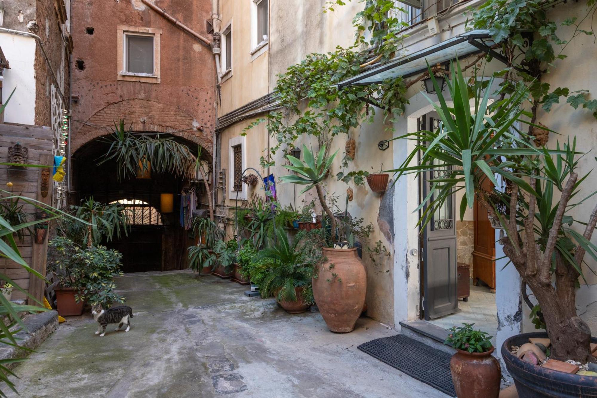 Cortile San Michele Villa Catania Bagian luar foto